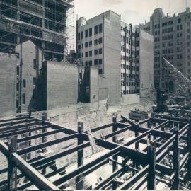 New Head Office Building - June 1960-January 1963 - From north east corner - 8 December 1961