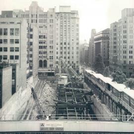 New Head Office Building - June 1960-January 1963 - View of site - 3 November 1961