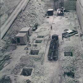 New Head Office Building - June 1960-January 1963 - Excavation site - 16 October 1961