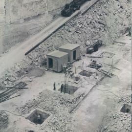 New Head Office Building - June 1960-January 1963 - First delivery of steel to the site - 16 October 1961
