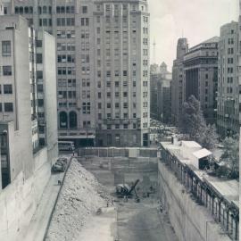 New Head Office Building - June 1960-January 1963 - Excavation as at 6 April 1961