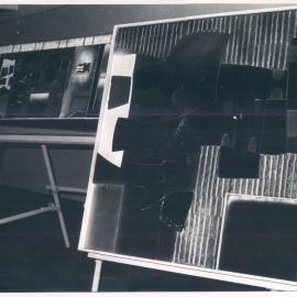 Head Office - 65 Martin Place - Sculpture, Mural & Formal Garden Competition (1959-) from file SRP-a-91 - Michael Nicholson, Glebe Point, NSW, 2nd Prize - c.1962