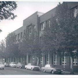 Premises - Branches - Perth - Street Scenes & Buildings - Bay Road - Rear Technical College - 22 May 1962