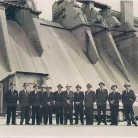 Staff - Group Photos - Warrangamba Dam - 2 June 1960