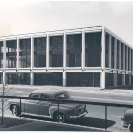 Premises - Branches - Canberra - RBA - External View - South-West Corner - c.1965