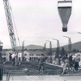 Premises - Branches - Canberra - RBA - Pouring Second floor slab - April 1964