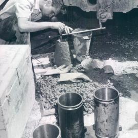 Premises - Branches - Canberra - RBA - Slump Test on 1st Concrete Slab - February 1964