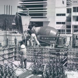 Premises - Branches - Canberra - RBA - Strong Room - Pouring Cement - November 1963