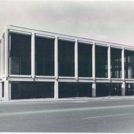 Bank - Premises - Branches - Canberra - Exterior - completed building just prior to occupancy - 1965