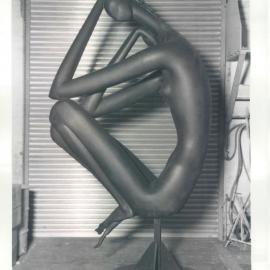 Premises - Branches - Canberra - RBA - Sculpture - Completed Sculpture at Annandale (copy b) - May 1967
