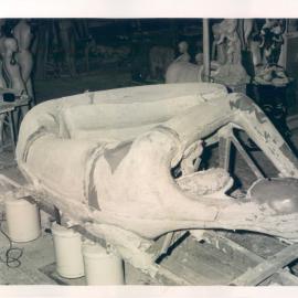 Premises - Branches - Canberra - RBA - Sculpture - Progress on 'Maquette' (copy c) - May 1967