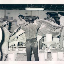 Premises - Branches - Canberra - RBA - Sculpture - Progress on Maquette (copy c) - May 1967