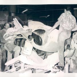 Premises - Branches - Canberra - RBA - Sculpture - Progress on Maquette (copy b) - May 1967
