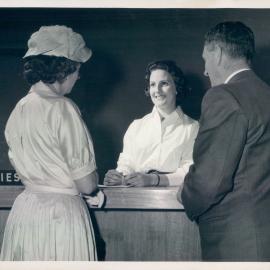 The Bank at Work - Sydney Office 1960 - Banking Chamber, Customer Service (copy c) - 1960