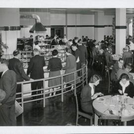 The Bank at Work - Head Office Commonwealth Bank of Australia - Staff Cafeteria 9th Floor - c.1960-1964
