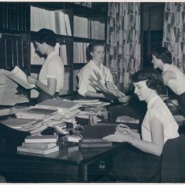 Staff at Work - Research Department - 1956