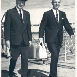 Visitors to Head Office - Central Bank Governors, Sir Leslie O'Brien - 1967