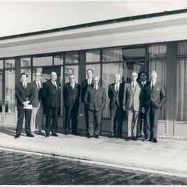 Visitors to Head Office - Central Bank Governors (copy b) - October 1968