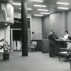 Premises - RBA Head Office - Interior - Banking Chamber - c. 1961