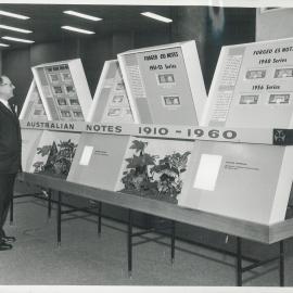 Display on Australian Notes - 1960