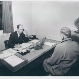Staff - Groups - H/O - Graham House and Charles Jardine - c.1950s