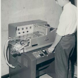 Note Counting Machine - Chief Cashier's Department - c.1960-61