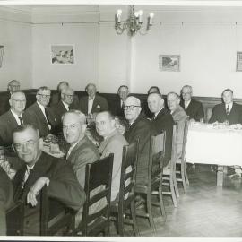 Staff - Social Functions - Farewell dinner to FO Walters at University Club, Sydney (copy b) - 15 April 1955