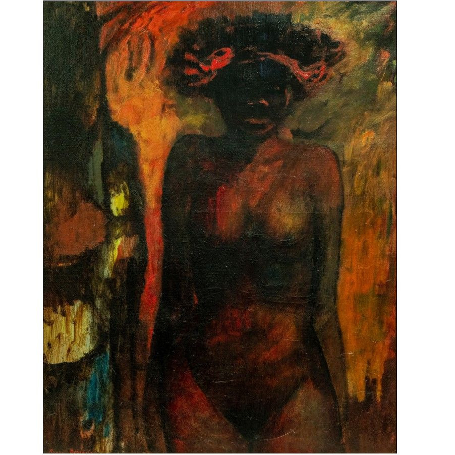 The young mourner, Melville Island