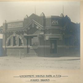 Government Savings Bank of New South Wales - Forbes Branch (copy b) - c.1909-1931