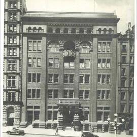 Premises - Government Savings Bank of NSW - Head Office 19-23 Moore St (renamed Martin Place in 1921) - exterior - c.1928