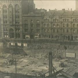 Premises - Government Savings Bank of NSW - Head Office 48-50 Martin Place - construction - c.1924