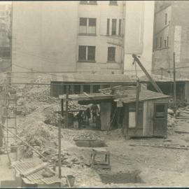 Premises - Government Savings Bank of NSW - Head Office 48-50 Martin Place - Construction - Castlereagh St - alignment of drainage channels - 10 September 1924