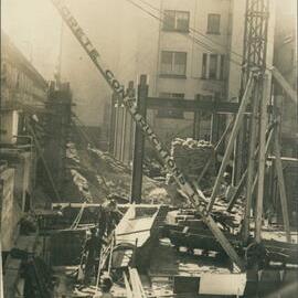 Premises - Government Savings Bank of NSW - Head Office 48-50 Martin Place - Construction - (view 3) - 20 April 1925