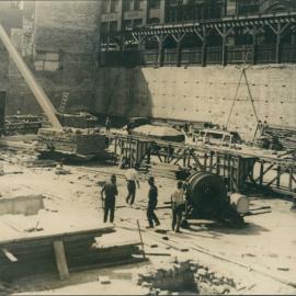 Premises - Government Savings Bank of NSW - Head Office 48-50 Martin Place - Construction - (view 4) - 6 April 1925