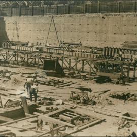 Premises - Government Savings Bank of NSW - Head Office 48-50 Martin Place - Construction - (view 6) - 14 April 1925