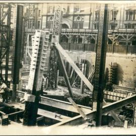Premises - Government Savings Bank of NSW - Head Office 48-50 Martin Place - Construction - (view 8) - 12 May 1925