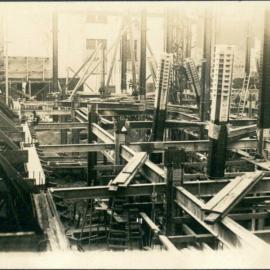 Premises - Government Savings Bank of NSW - Head Office 48-50 Martin Place - Construction - (view 9) - 12 May 1925