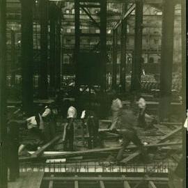 Premises - Government Savings Bank of NSW - Head Office 48-50 Martin Place - Construction - (view 18) - 3 June 1925