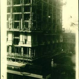 Premises - Government Savings Bank of NSW - Head Office 48-50 Martin Place - Construction - 29 July 1926