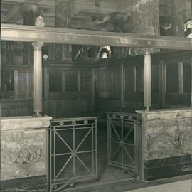 Premises - Government Savings Bank of NSW - Head Office 48-50 Martin Place - Interior - Banking Chamber (New Accounts Section) upon completion - 1928