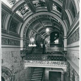 Premises - Government Savings Bank of NSW - Head Office 48-50 Martin Place - Interior - Grand Hall - 1928