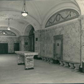 Premises - Government Savings Bank of NSW - Head Office 48-50 Martin Place - Interior - Safe Deposit Public Wall - 1928