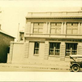 Premises - Government Savings Bank of NSW - Branches - Bathurst - c.1921