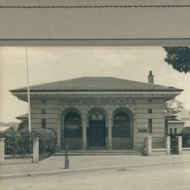 Premises - Government Savings Bank of NSW - Branches - Wellington - (view 2) - c.1912