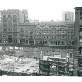 Premises - Government Savings Bank of NSW - Head Office - 48-50 Martin Place - Construction - (view 2) - 1924