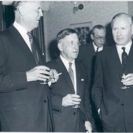 Staff - Social Functions - Groups - Includes RBA Board Member Sir Richard Randall, Secretary to Treasury - 1967