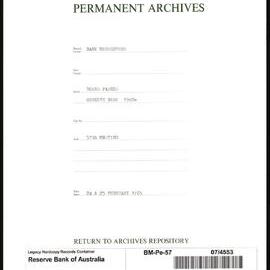 Bank Management - Reserve Bank of Australia Board Papers - 57th Meeting - 24 - 25 February 1965