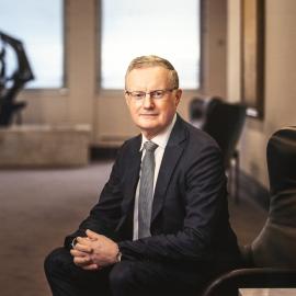 Photograph of Dr Philip Lowe, Governor of the Reserve Bank of Australia, September 2016 to September 2023